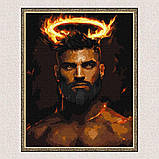 Картина за номерами Люди. Брутальність 40*50 см Ідейка KHO 8607, фото 5