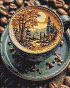 Алмазна мозаїка/вишивка Магія ранку 40*50 см Орігамі OD 3541