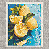 Алмазна мозаїка/вишивка Натюрморт. Лимонна насолода 40*50 см Орігамі OD 3527, фото 2
