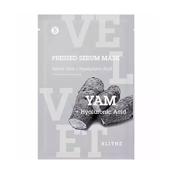 BLITHE PRESSED SERUM MASK VELVET YAM Mask Sheet, фото 1