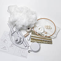 Набір для виготовлення мобіля ХМАРИНКИ та ЗІРКИ, універсальний — Топ продажів