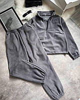 Теплий костюм жіночий двосторонній фліс 42-46 48-52