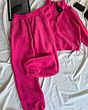 Теплий костюм жіночий двосторонній фліс 42-46 48-52, фото 8