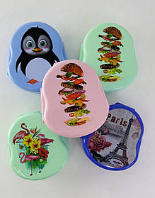 Контейнер для їжі Ланчбокс з малюнком 1,1 л (445)