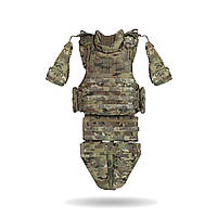 Бронежилет Kiborg Modular X-1 Мультикам (L) з балістичним захистом Militex (1 клас)
