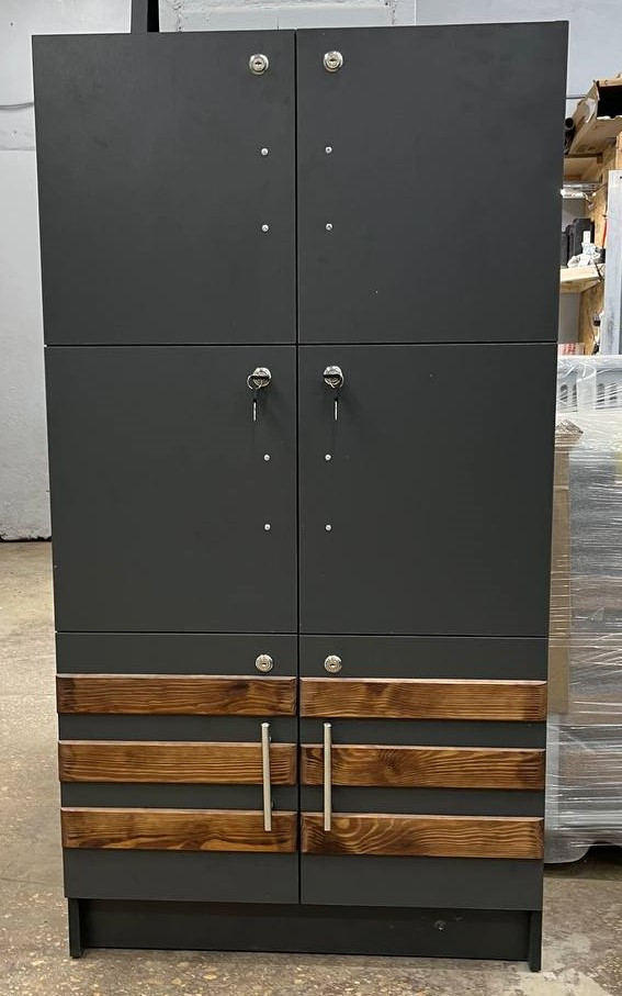 Шафа-камера зберігання на 6 комірок із замками, фото 1