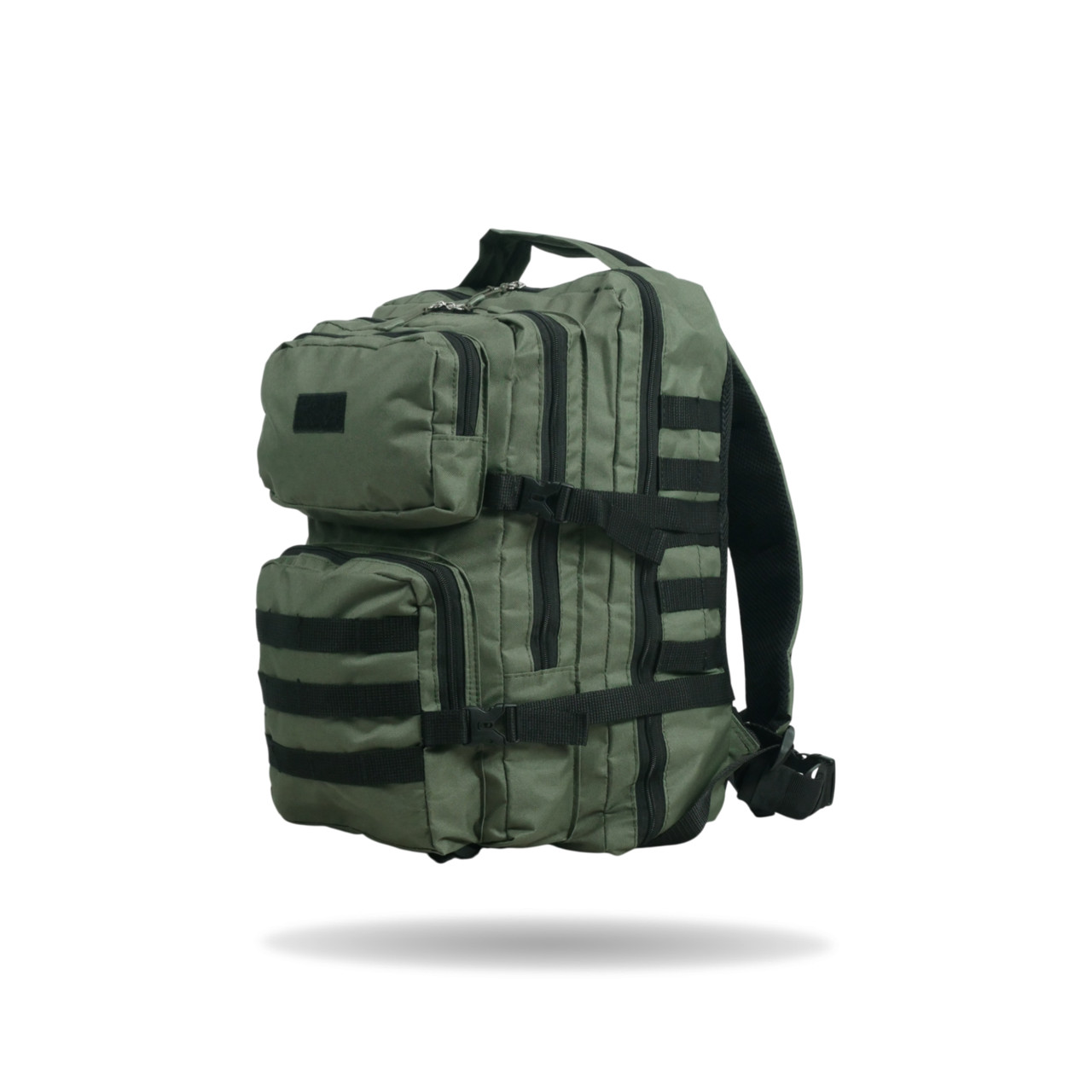 Рюкзак тактичний 30 л з системою MOLLE Олива (виробництво Україна), фото 1