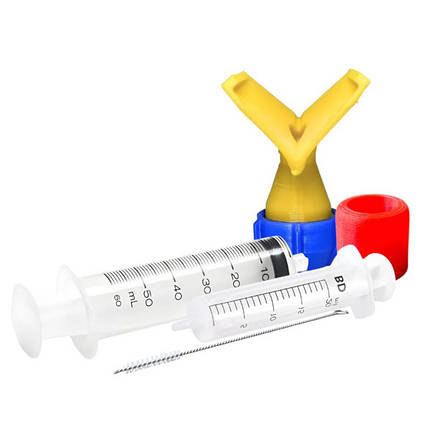 Насадка WIZMAN для формування зовнішнього кута з фіксатором для шприца 50 мл, фото 1