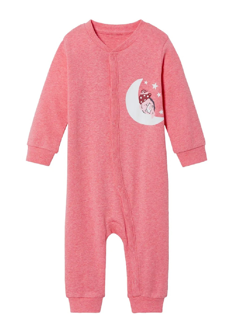 Чоловічок для дівчинки 62/68 з органічної бавовни, фото 1