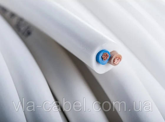 Провід ПВС 2х1.5 мідний багатожильний Одеса ГОСТ (бухта 100м), фото 1