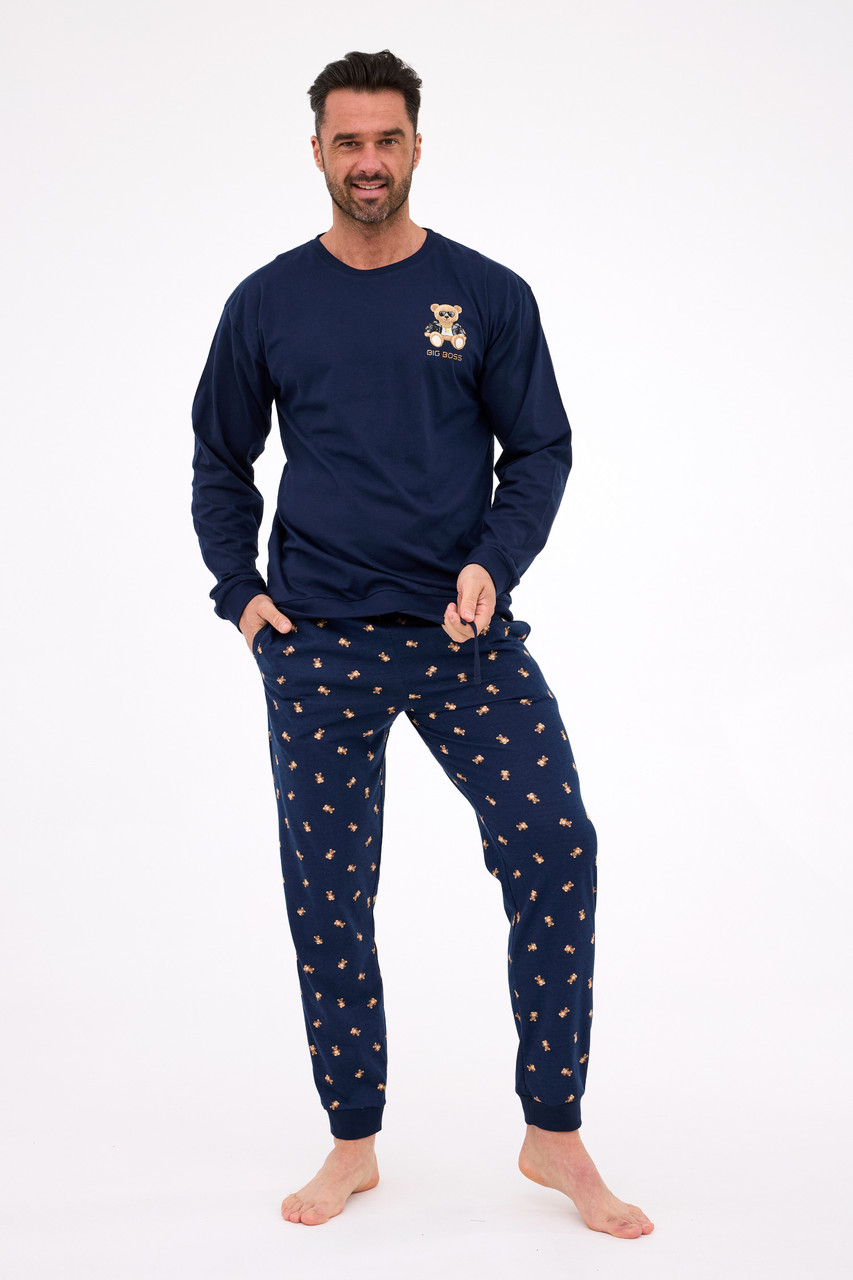 Піжама чоловіча з ведмедиками CORNETTE DR 939/300 BIG BOSS L, XL, XXL, фото 1