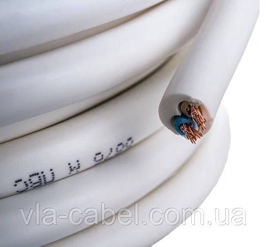 Кабель круглий ПВС 2х1.5 мідний гнучкий Одеса ГОСТ (бухта 100м), фото 1