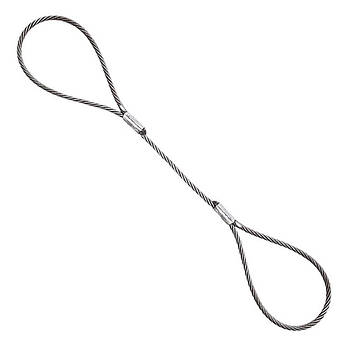 Строп канатний петльовий СКП 0.5 тонни 1 метр (втулка)