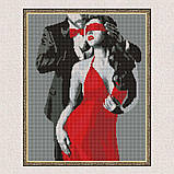 Алмазна мозаїка/вишивка Пристрасна пара. 18+ 40*50 см Ідейка AMO 8177, фото 5