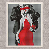 Алмазна мозаїка/вишивка Пристрасна пара. 18+ 40*50 см Ідейка AMO 8177, фото 2