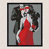 Алмазна мозаїка/вишивка Пристрасна пара. 18+ 40*50 см Ідейка AMO 8177, фото 4