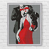 Алмазна мозаїка/вишивка Пристрасна пара. 18+ 40*50 см Ідейка AMO 8177, фото 6