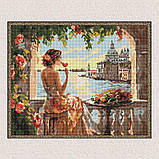 Алмазна мозаїка/вишивка Вид на мрію 40*50 см Ідейка AMO 8185, фото 5