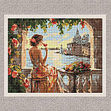 Алмазна мозаїка/вишивка Вид на мрію 40*50 см Ідейка AMO 8185, фото 2