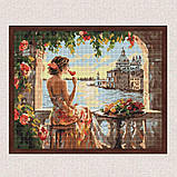 Алмазна мозаїка/вишивка Вид на мрію 40*50 см Ідейка AMO 8185, фото 3