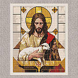 Алмазна мозаїка/вишивка Релігія. Геометрія благодаті 40*50 см Ідейка AMO 8198, фото 2