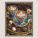 Алмазна мозаїка/вишивка Кавова естетика 40*50 см Ідейка AMO 8203, фото 5