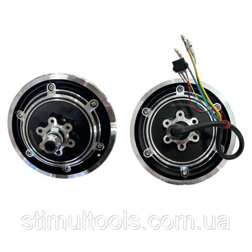 Колесо-мотор із гальмом 48 V, 500 W original для самоката, фото 1