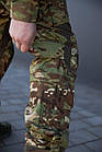 🔥 Тактичні штани з наколінниками "FLEX" (Multicam) нацгвардії, нгу, всу, зсу, мультика, карго, ссо, фото 3