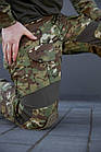 🔥 Тактичні штани з наколінниками "FLEX" (Multicam) нацгвардії, нгу, всу, зсу, мультика, карго, ссо, фото 4
