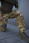 🔥 Тактичні штани з наколінниками "FLEX" (Multicam) нацгвардії, нгу, всу, зсу, мультика, карго, ссо, фото 5