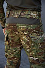 🔥 Тактичні штани з наколінниками "FLEX" (Multicam) нацгвардії, нгу, всу, зсу, мультика, карго, ссо, фото 10