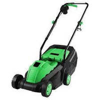Газонокосарка електрича GRUNHELM ЕМ-6118В 1,5 кВт ширина скошування 320мм, травозбірник 35л, вага 9