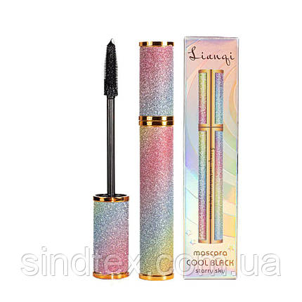 Водостійка туш для вій Liangi чорна, 12г, фото 1