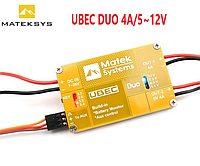 Регулятор живлення Matek UBEC DUO 2-6S 4A/5~12V & 4A/5V