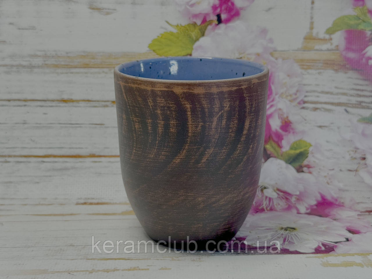 Склянка керамічна Blue 300 мл