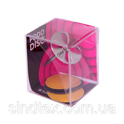 Металевий педикюрний диск PODO DISK Staleks Pro Expert L, 25 мм, фото 3