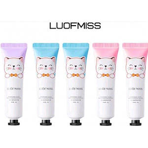 Набір кремів для рук 5в1 Luofmiss "Котик"