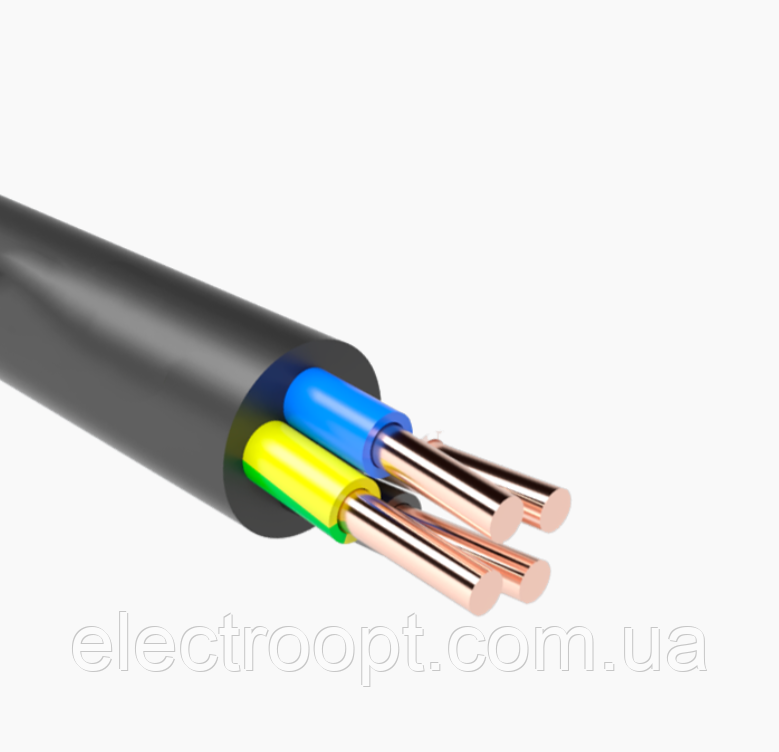 Кабель ВВГнг-П LS 4х1.5 повномірний Gal-Kat