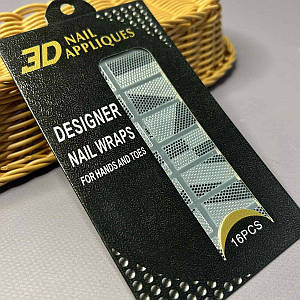 Наклейка для нігтів, 3D готовий манікюр (Z-066)