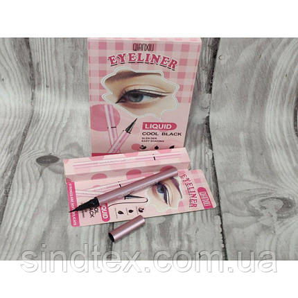 Підводка-маркер для очей QUANXIU LIQUID Cool Black, фото 2