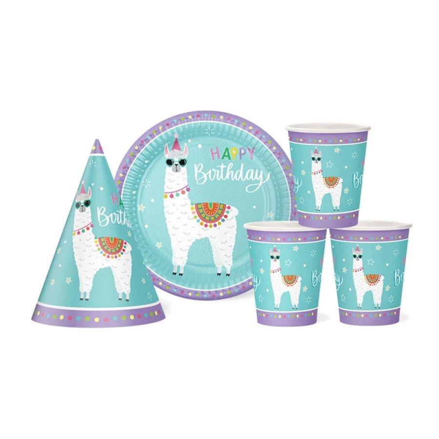 Набір Happy Birthday Лама 10 персон