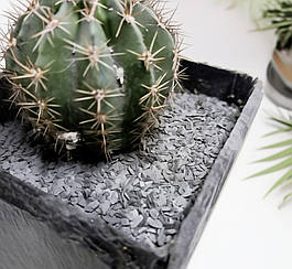 Сланцева мульча крихта, 1-3 мм, 20 кг, кам'яне посипання