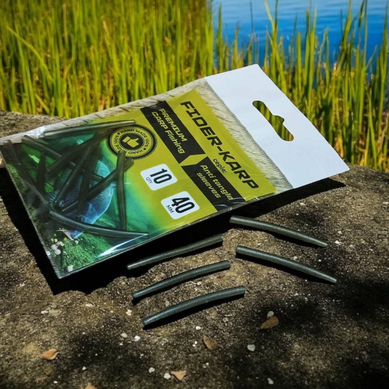 🇺🇦 Резинка для вертлюга «Anti tangle sleeves» 40мм (10 штук) 🇺🇦, фото 1
