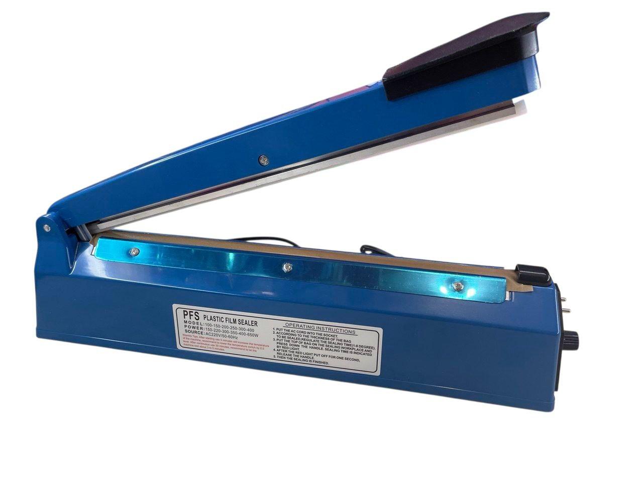 Зварювач плівок повітряних куль і пакетів PFS - 200 імпульсний настільний (довжина нагрівача 200мм) 650w