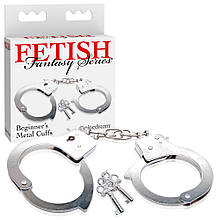 Металеві наручники для початківців Fetish Fantasy Series Beginner's Metal Cuffs