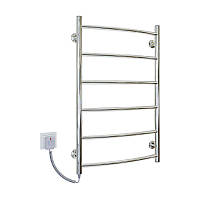 Електрична рушникосушарка драбинка KOSSER Дуга 800х500/6 EL рег.