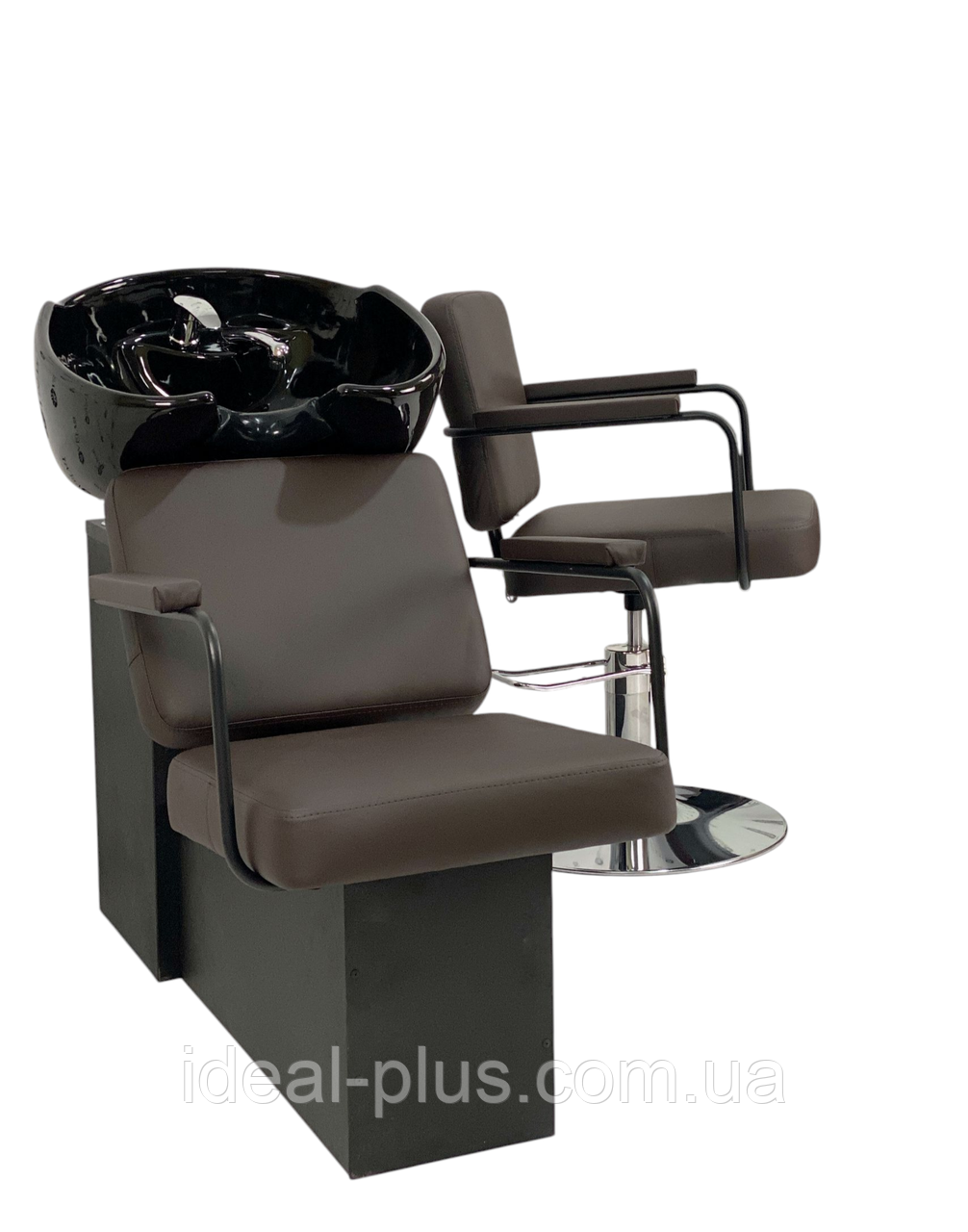 Комплект меблів для перукарень 2в1 ENZO (оббивка Roki 16, база дисків) для салону краси, фото 1