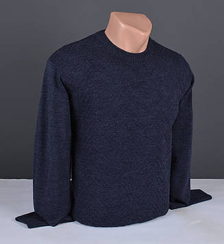 Чоловічий джемпер темно-синій | Чоловічий светр Туреччина 9311