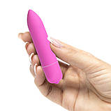 Вібропуля з 10 режимами вібрації X-Basic Bullet Long 10 Speeds Pink — інтенсивна стимуляція у мініформаті, фото 3