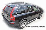 Бокові пороги Fullmond (2 шт., Алюміній) для Volvo XC90 2002-2014 рр, фото 2